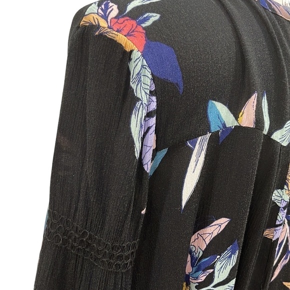 Free People Tree Swing Oversized Tunic in Night SZ XS - Picture 5 of 7